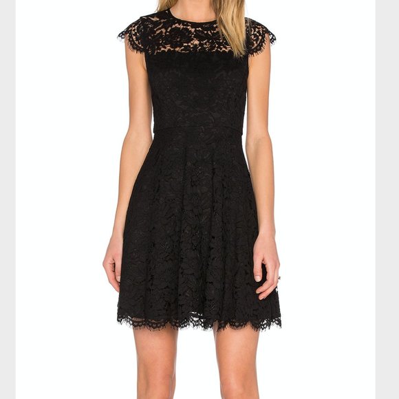 kate spade Dresses & Skirts - KATE SPADE BLACK LACE A-LINE DRESS